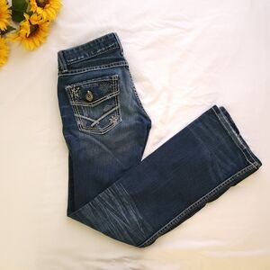 BKE Denim Stella Boot Jeans Junior's Bootcut Y2K Lowrise Pants